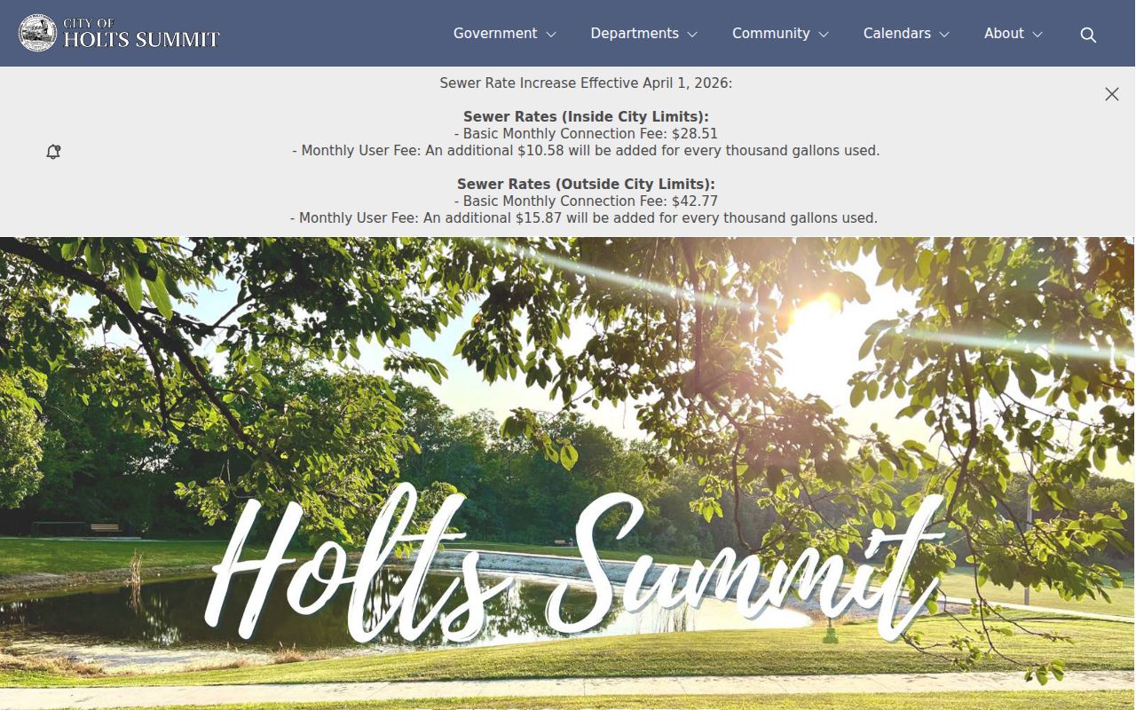 Holts Summit court records City Hall contact